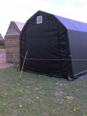 Barnstyle mit Lftungsgitter