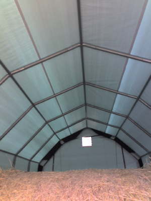 Barnstyle innen als Heulager