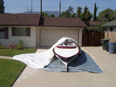 Carpocket mit Boot offen