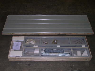 Stahlport in Verpackung